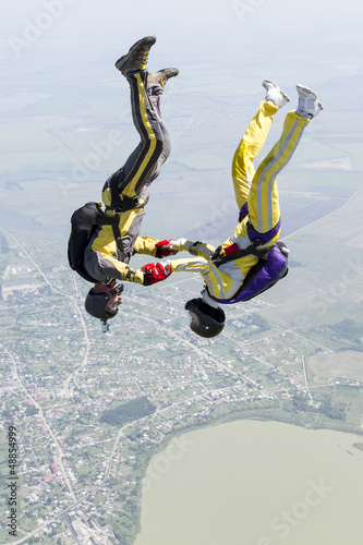 Photo: Skydiving photo. Skydiving photo.
