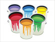 Cans of paint