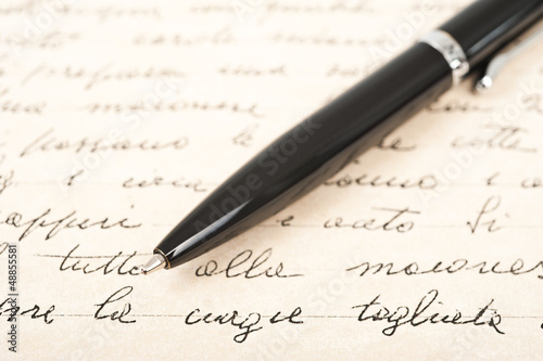 Photo: handwritten text handwritten text