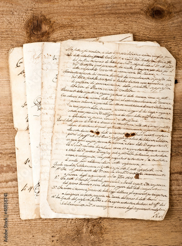 Photo: antique handwritings antique handwritings