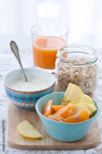 Photo: Healthy breakfast Healthy breakfast
