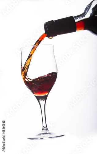 Photo: verre de vin rouge verre de vin rouge