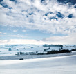 country snow scene