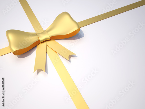Illustration: Golden ribbon Golden ribbon