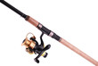 fishing rod, reel (Clipping path)