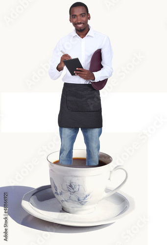 Photo: Waiter taking order Waiter taking order