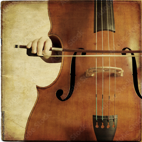 Photo: Doublebass retro Doublebass retro