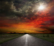 Photo: Asphalt road Asphalt road