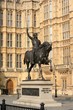 Statue to the 12th Century Crusader king Richard I