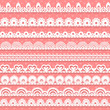 Vector: Large set of openwork lace borders for your design Large set of openwork lace borders for your design