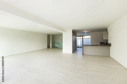Photo: interior modern new and empty apartment interior modern new and empty apartment