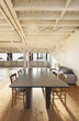 Photo: interior wide loft, dining room interior wide loft, dining room