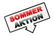 Schild Sommeraktion