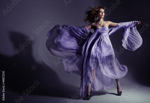 Photo: Fine shoot of an attractive brunette lady Fine shoot of an attractive brunette lady