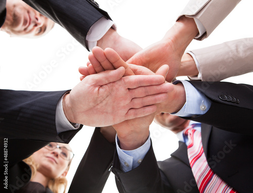 Photo: Businesspeople holding hands Businesspeople holding hands