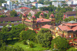 Old colonial palace in Yangon, Myanmar.