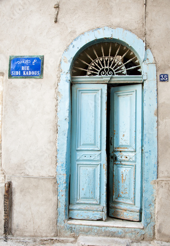 Photo: Wooden Tunisian Door Wooden Tunisian Door