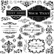 Vintage Ornament Calligraphy Set