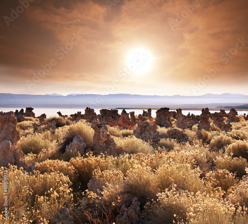 Photo: Mono lake Mono lake