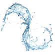 Photo: Water splash over white Water splash over white