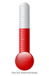 Vector thermometer illustration