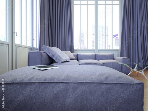Illustration: Stylish Urban Apartment Stylish Urban Apartment