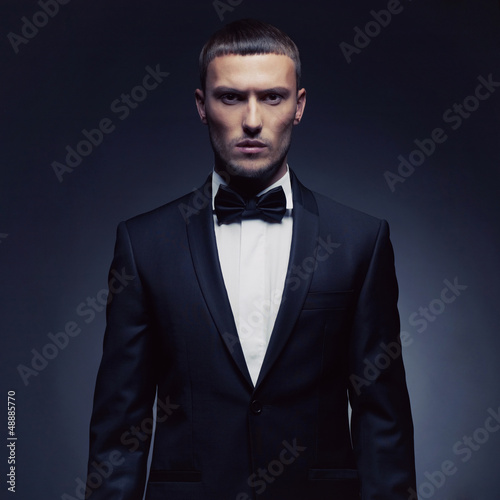 Photo: Handsome stylish man Handsome stylish man