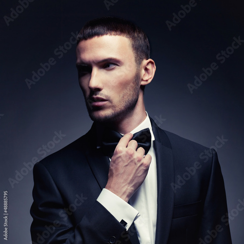 Photo: Handsome stylish man Handsome stylish man