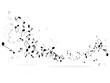 Vector: abstract msical background with notes abstract msical background with notes