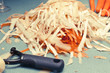 Vegetable peelings