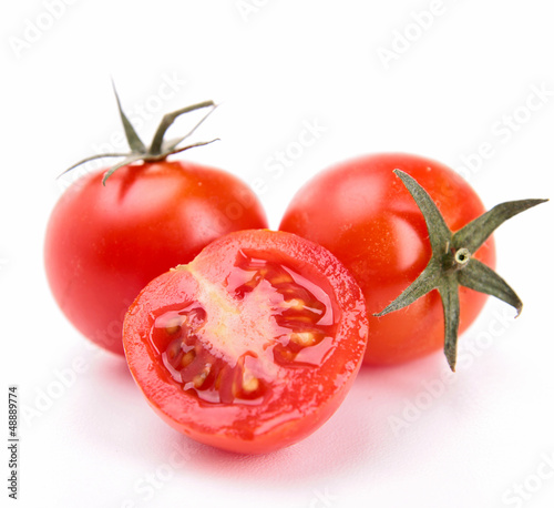 Photo: isolated tomato isolated tomato