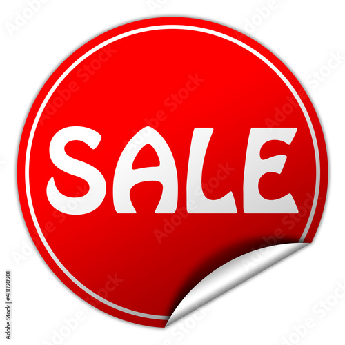 Illustration: Sale sticker Sale sticker