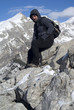 Hiker on top of the mountain