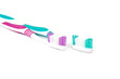 toothbrush isolated on a white background