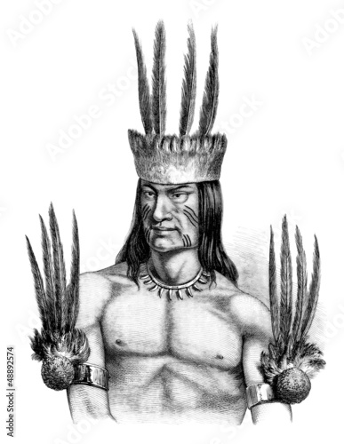 Illustration: South American Indian South American Indian