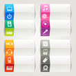 Rainbow - Media icons / Navigation template