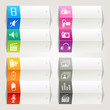 Rainbow - Media icons / Navigation template