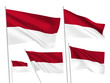 Monaco vector flags
