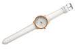 RELOJ DE PULSERA ORO Y BLANCO