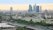 Video: Business center Moscow of City stands against city landscape Business center Moscow of City stands against city landscape