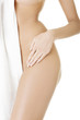 Beautiful nude fit woman body