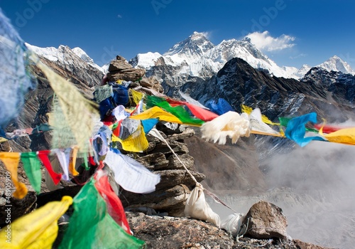 Photo: view of everest from gokyo ri view of everest from gokyo ri