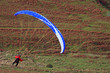 paraglider over Dartmoor