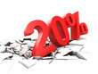 20 percent discount