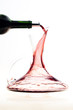 carafe with red wine