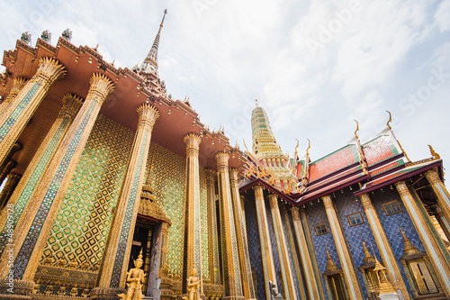 Photo: Wat Phra Kaew, Temple of the Emerald Buddha, Bangkok, Thailand. Wat Phra Kaew, Temple of the Emerald Buddha, Bangkok, Thailand.