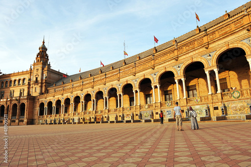 Photo: Plaza de España en Sevilla Plaza de España en Sevilla