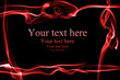 Red smoke background