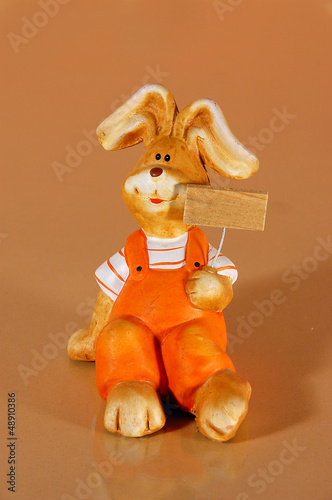 Photo: Porzelannfigur Osterhase Porzelannfigur Osterhase