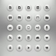 Vector: Internet round icons set for Web Applications Internet round icons set for Web Applications